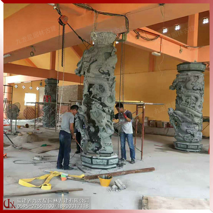 1615260114430580.jpg 石雕龍柱空心圖片